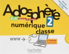 Adosphere 2 - Manuel numerique enrichi pour l'enseignant (carte de telechargement)