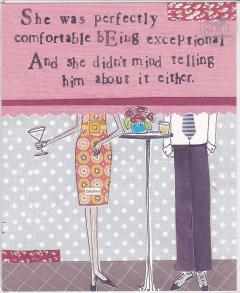 Felicitare - Being Exceptional