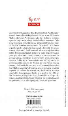 Pe frontul de vest nimic nou