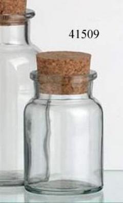 Borcan cu dop pluta rotund - 0,15 L