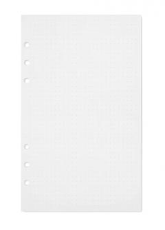 Rezerva de hartie pentru agenda A6 - Hartie Punctata