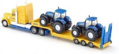 Set 3 masinute - Truck New Holland Tractors