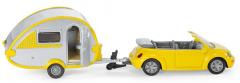 Jucarie - Car with Trailer Caravan