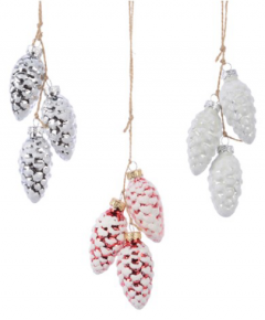 Glob decorativ - Pinecone Bundle - mai multe culori