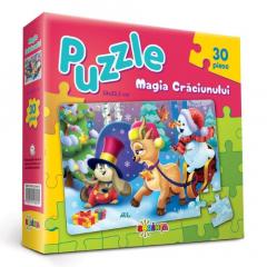 Puzzle 30 piese - Magia Craciunului