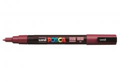 Marker - Posca PC-3M, 0.9-1.3mm, rosu inchis
