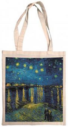 Tote bag - Van Gogh, Nuit Etoilee Rhone