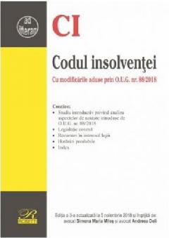 Codul insolventei 2018