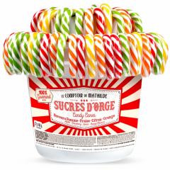 Acadele - Sucres D'orge assortiment de Noel saveur Tutti Frutti