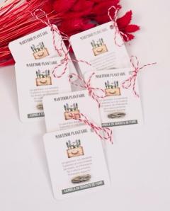 Martisor - Capsula cu seminte de flori