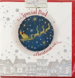 Felicitare - To A Special Dad At Christmas With Love