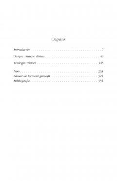 Despre numele divine. Teologia mistica