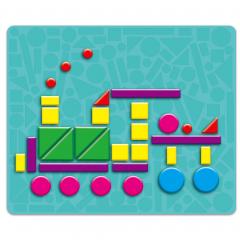 Set forme magnetice - 40 Piese