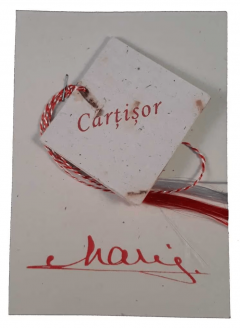 Martisor - Cartisor de autor - Maria, Regina Romaniei