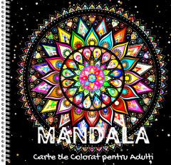 50 Mandale. Carte de colorat pentru adulti - Mandala. 50 de forme rotunde