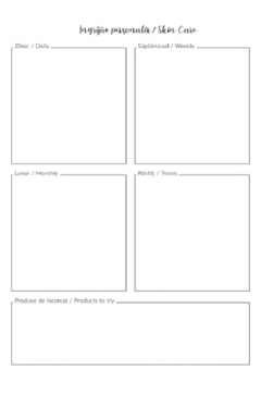 Agenda cu exercitii de creativitate si miniaturi