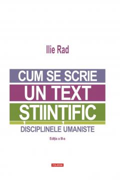 Cum se scrie un text stiintific