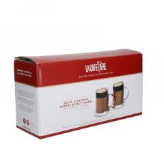 Set 2 cesti - La Cafetiere - Copper Glass