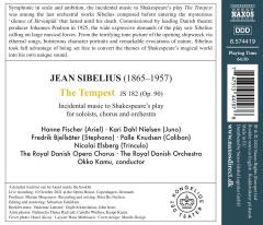 Sibelius: The Tempest