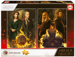 Puzzle 2x500 piese - Game of Thrones - House Of The Dragon