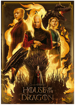 Puzzle 1000 piese - Game of Thrones - House Of The Dragon