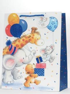 Punga cadou - Jucarii - Albastru