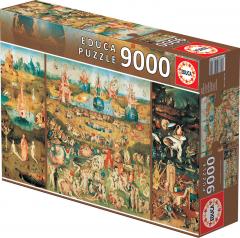 Puzzle 9000 piese -The Garden of Earthly Delights