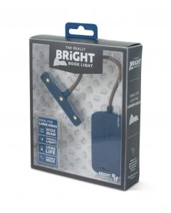 Lampa de citit - The Really Bright Book Light - Blue
