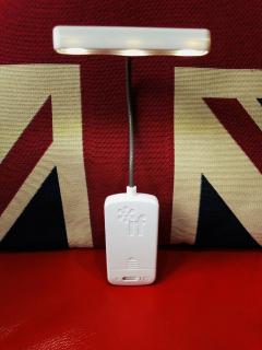 Lampa de citit - The Really Bright Book Light - White