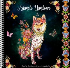 50 Mandale. Carte de colorat pentru adulti - Animale uimitoare