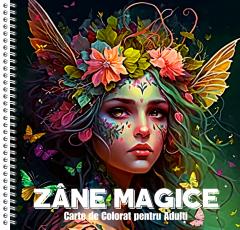 50 Mandale. Carte de colorat pentru adulti - Zane magice