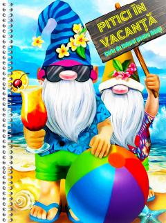 50 Mandale. Carte de colorat pentru adulti - Pitici in vacanta