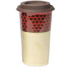 Cana de voiaj cu perete dublu lucrata manual - Rovanienn