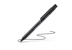 Pix cu gel Schneider Fave, 0.4 mm - Negru