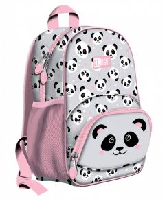 Ghiozdan - Panda Grey - 1 compartiment