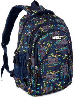 Ghiozdan scoala - Game - Albastru