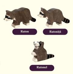 Set 3 figurine - Familie de ratoni