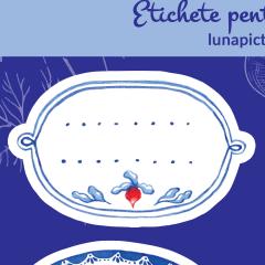 Etichete borcane autocolante