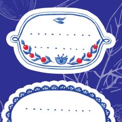 Etichete borcane autocolante