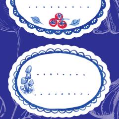 Etichete borcane autocolante