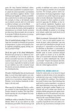 Mayo Clinic. Ghidul tau pentru primii ani de viata ai copilului