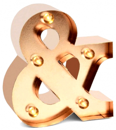 Lampa - Mini Letter - &