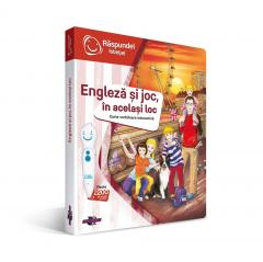 Pachet Raspundel Istetel - Engleza si joc in acelasi loc (carte si creion)