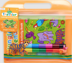 Mini traveler coloring and activity kit - Jungle Friends