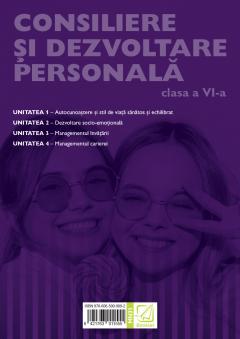 Consiliere si dezvoltare personala. Manual clasa a VI-a
