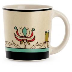 Cana - Mediterraneo Ivory Turquoise Stribe 