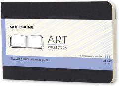Album schite - Moleskine Art - Pocket, Plain - Black