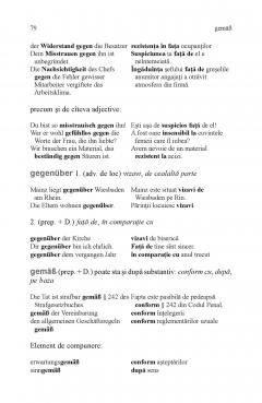 Limba germana. Dictionar de cuvinte-instrument