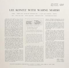 Lee Konitz with Warne Marsh - Vinyl