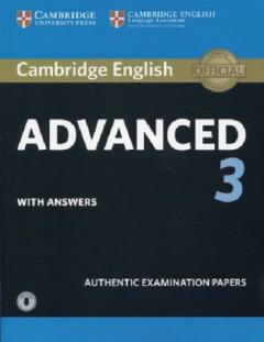 Cambridge English Advanced 3 Student's Book with Answers with Audio